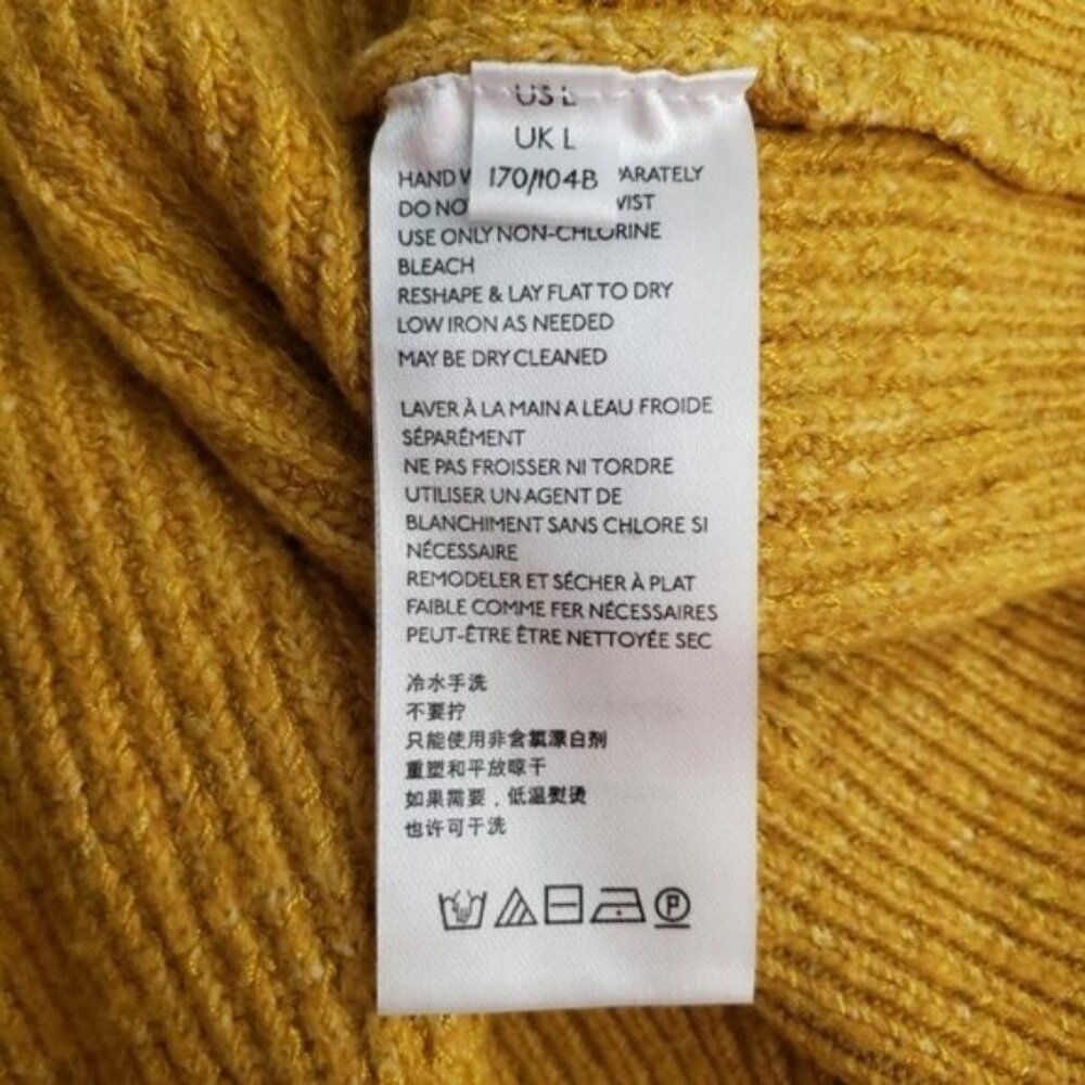 Free People Sienna Wrap Dress Mustard - Picture 6 of 9